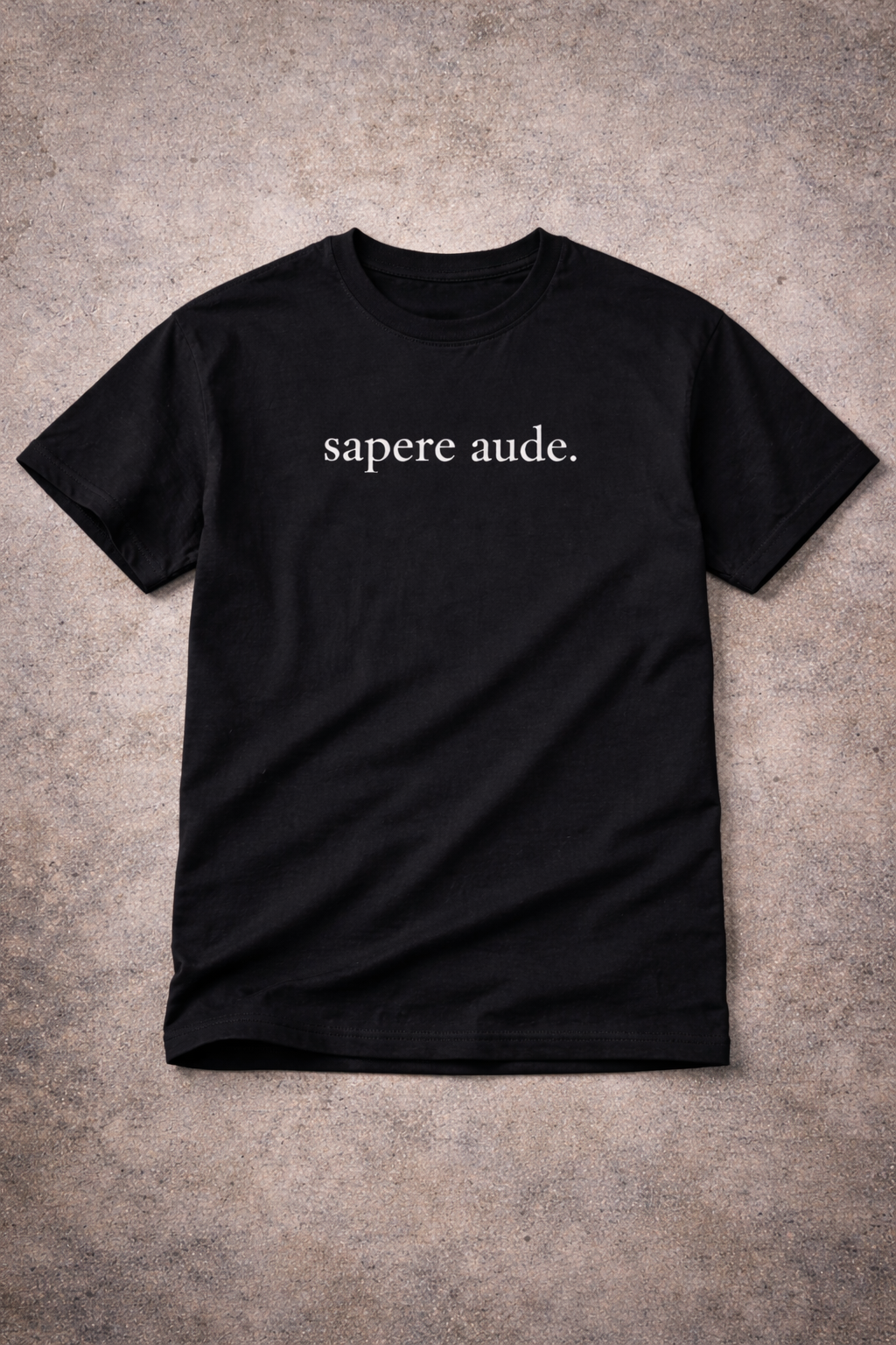 sapere aude.